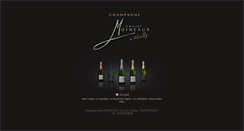 Desktop Screenshot of champagne-moineaux.fr