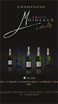 Mobile Screenshot of champagne-moineaux.fr